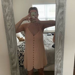 Style Rack peach dress